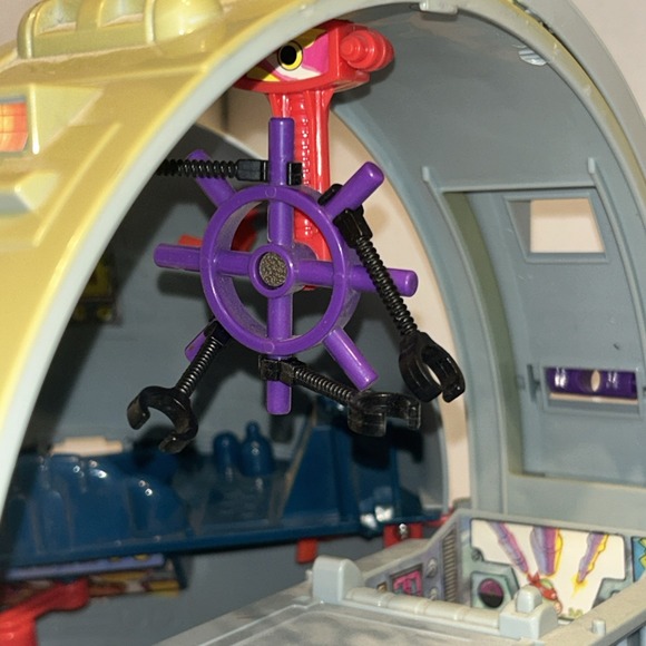 1990 Technodrome Mostly Complete Vtg TMNT Teenage Mutant Ninja Turtles Playset - Picture 8 of 13